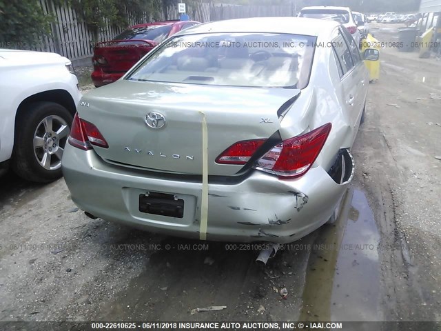 4T1BK36B17U236684 - 2007 TOYOTA AVALON XL/XLS/TOURING/LIMITED GREEN photo 6