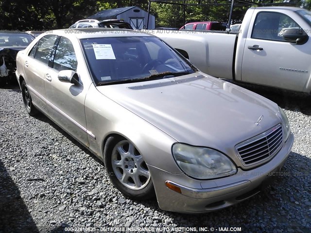 WDBNG70J41A176319 - 2001 MERCEDES-BENZ S 430 GOLD photo 1