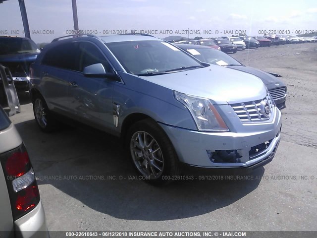 3GYFNDE30DS581529 - 2013 CADILLAC SRX PERFORMANCE COLLECTION BLUE photo 1