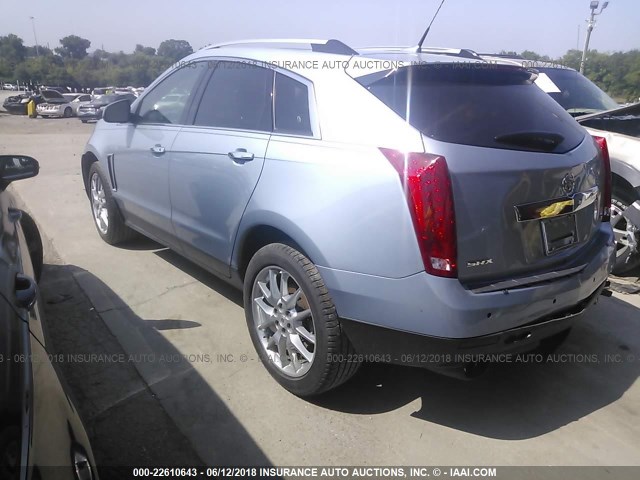 3GYFNDE30DS581529 - 2013 CADILLAC SRX PERFORMANCE COLLECTION BLUE photo 3