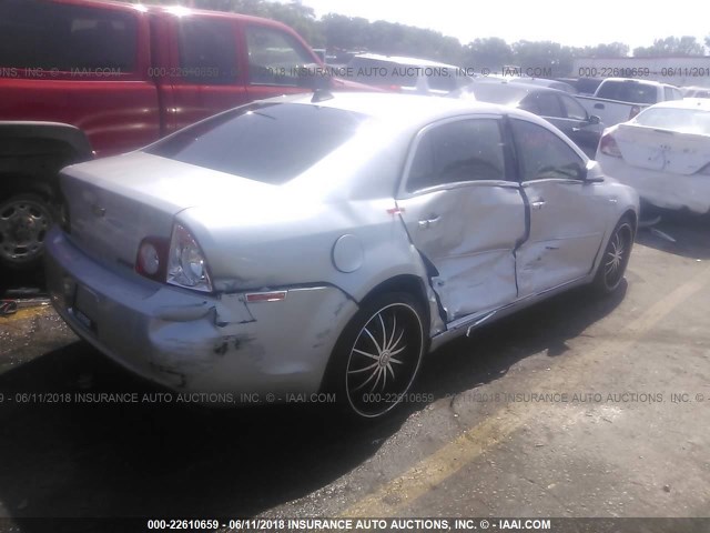 1G1ZC5E02CF160718 - 2012 CHEVROLET MALIBU 1LT 银色 照片 4