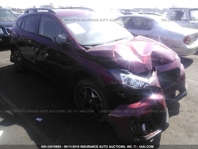 JF2GTADCXJH233503 - 2018 SUBARU CROSSTREK PREMIUM Қызыл фото 1