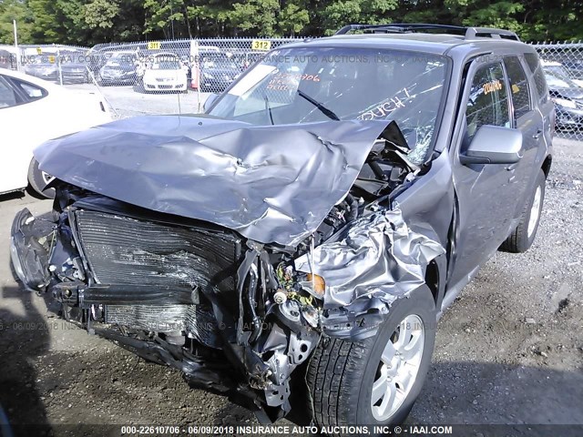 1FMCU9EG3BKB56807 - 2011 FORD ESCAPE LIMITED GRAY photo 6