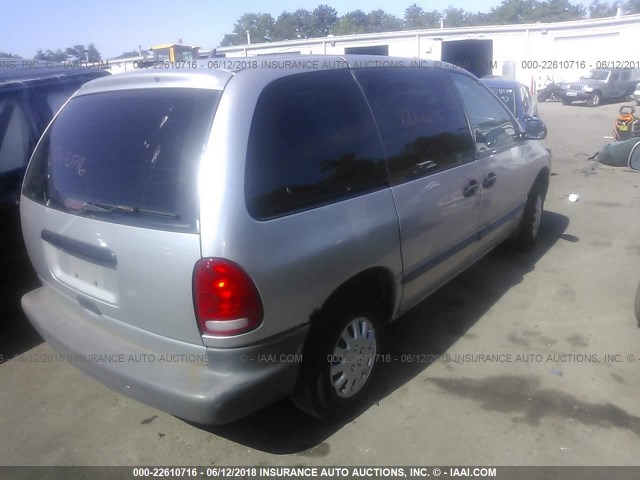 2B4FP25B8YR825634 - 2000 DODGE CARAVAN SILVER photo 4