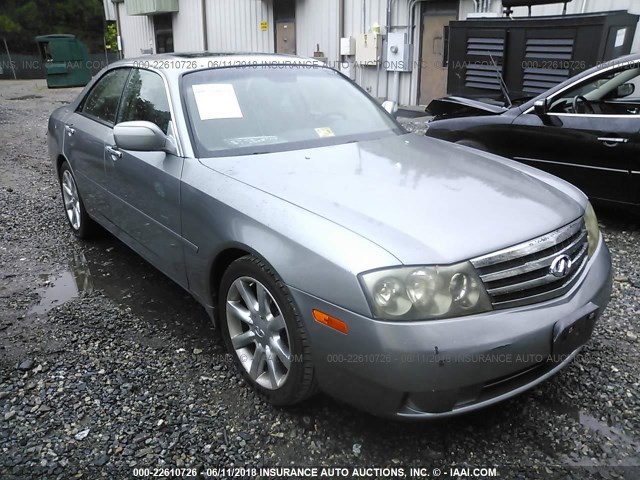 JNKAY41E54M400860 - 2004 INFINITI M45 GRAY photo 1