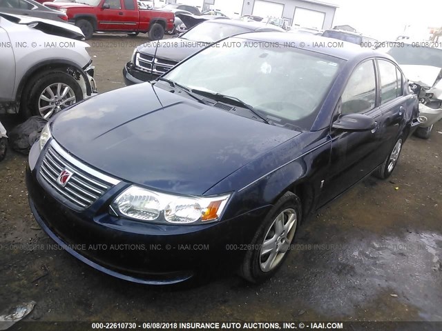 1G8AJ55F77Z174305 - 2007 SATURN ION LEVEL 2 Mavi foto 2