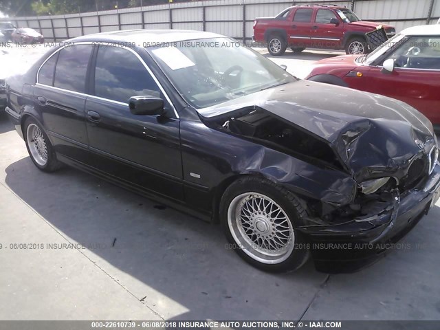 WBADT43451GF58689 - 2001 BMW 525 I AUTOMATIC BLACK photo 1