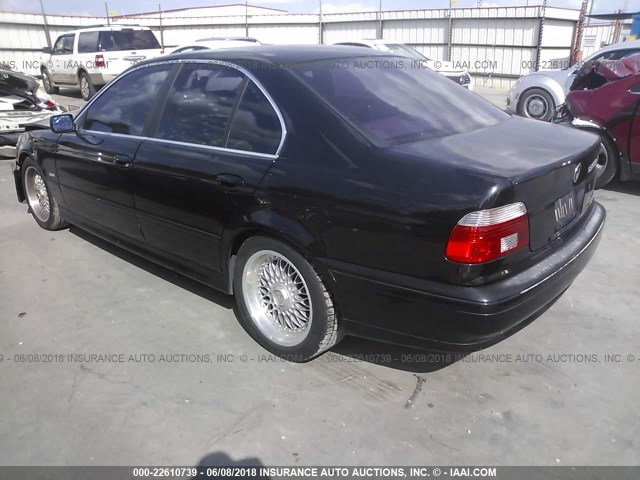 WBADT43451GF58689 - 2001 BMW 525 I AUTOMATIC BLACK photo 3