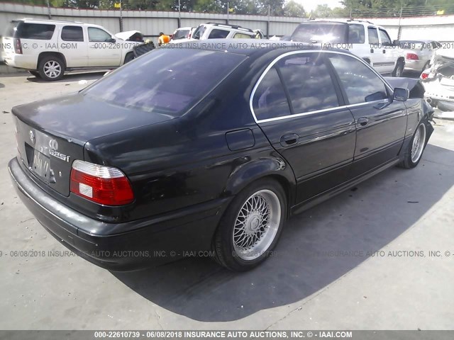 WBADT43451GF58689 - 2001 BMW 525 I AUTOMATIC BLACK photo 4