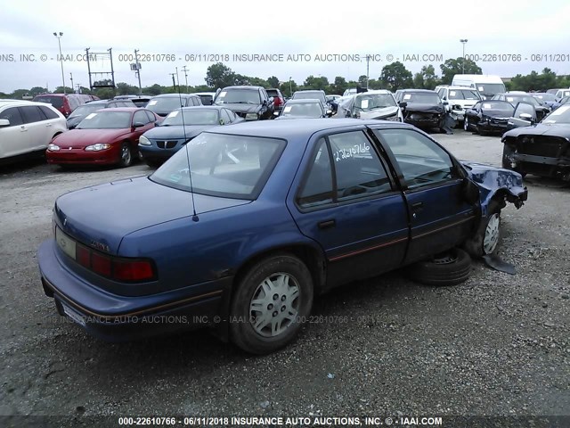 2G1WN54T5R9134625 - 1994 CHEVROLET LUMINA EURO BLUE photo 4