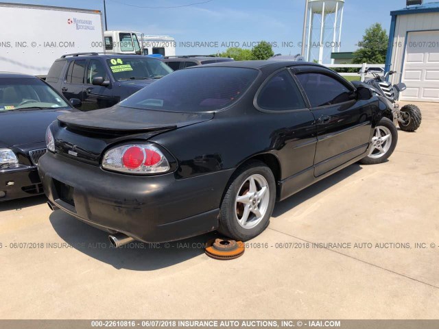 1G2WP12K3XF271544 - 1999 PONTIAC GRAND PRIX GT BLACK photo 4