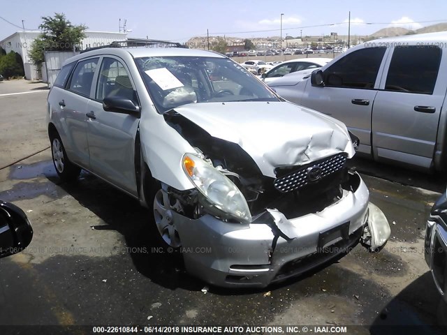 2T1LR32E63C095171 - 2003 TOYOTA COROLLA MATRIX XR SILVER photo 1