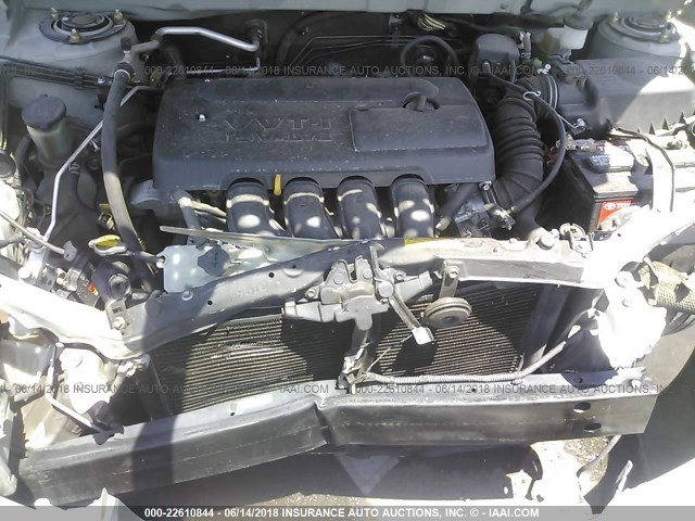 2T1LR32E63C095171 - 2003 TOYOTA COROLLA MATRIX XR SILVER photo 10