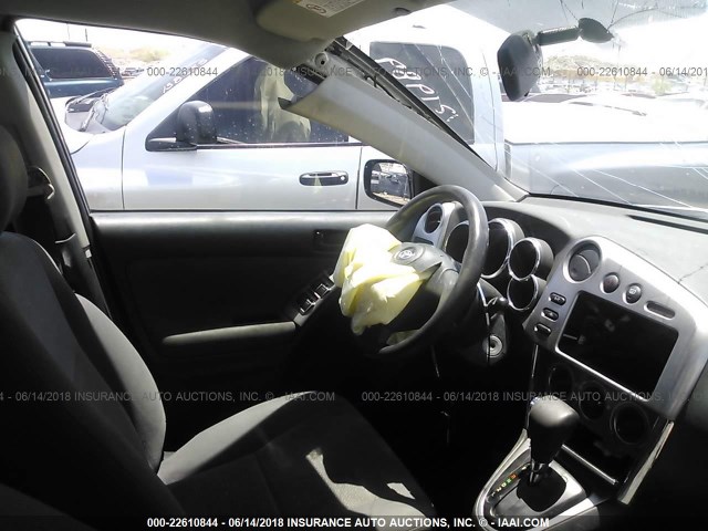 2T1LR32E63C095171 - 2003 TOYOTA COROLLA MATRIX XR SILVER photo 5