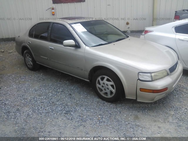 JN1CA21D5TT714395 - 1996 NISSAN MAXIMA GLE/GXE/SE GOLD photo 1