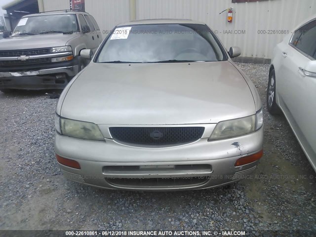 JN1CA21D5TT714395 - 1996 NISSAN MAXIMA GLE/GXE/SE GOLD photo 6