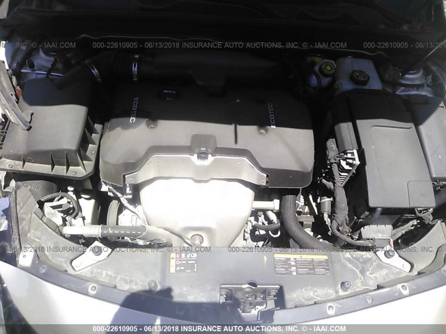 1G11A5SL9FF327856 - 2015 CHEVROLET MALIBU LS 银色 照片 10