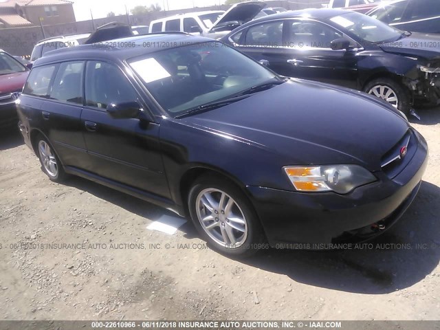 4S3BP626357304480 - 2005 SUBARU LEGACY 2.5I LIMITED BLACK photo 1