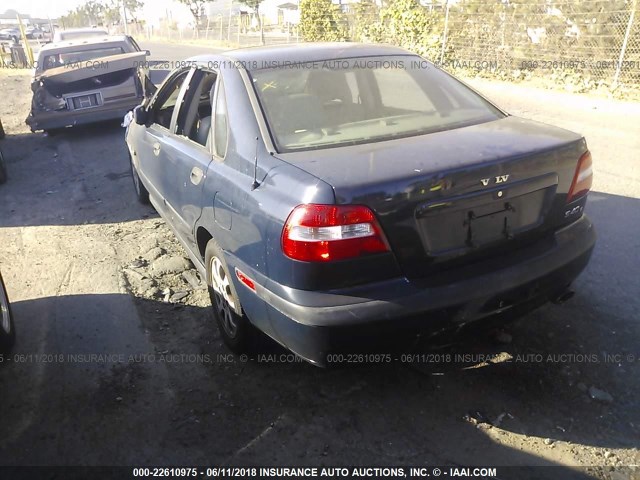 YV1VS29532F809951 - 2002 VOLVO S40 1.9T Dark Blue photo 3