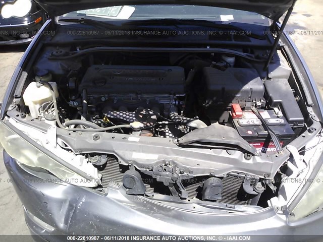 4T1BE30K85U589470 - 2005 TOYOTA CAMRY LE/XLE/SE 灰色 照片 10