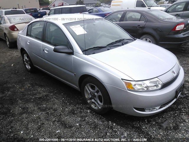 1G8AL52FX4Z172302 - 2004 SATURN ION LEVEL 3 SILVER photo 1