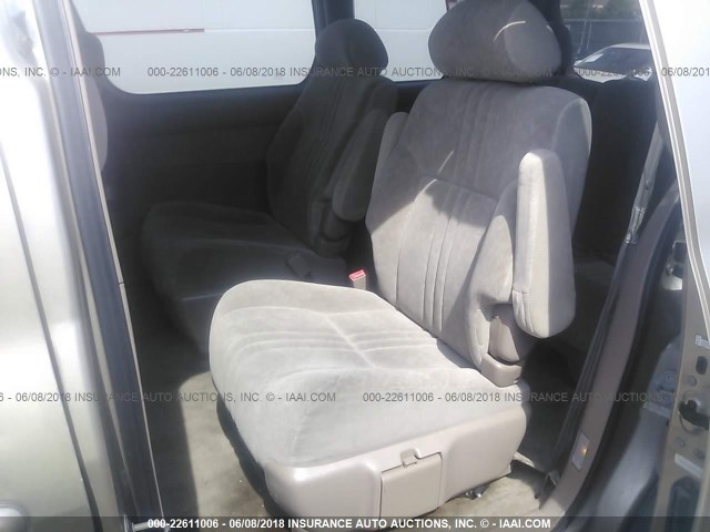 4T3ZF13CXYU238382 - 2000 TOYOTA SIENNA LE/XLE TAN photo 8