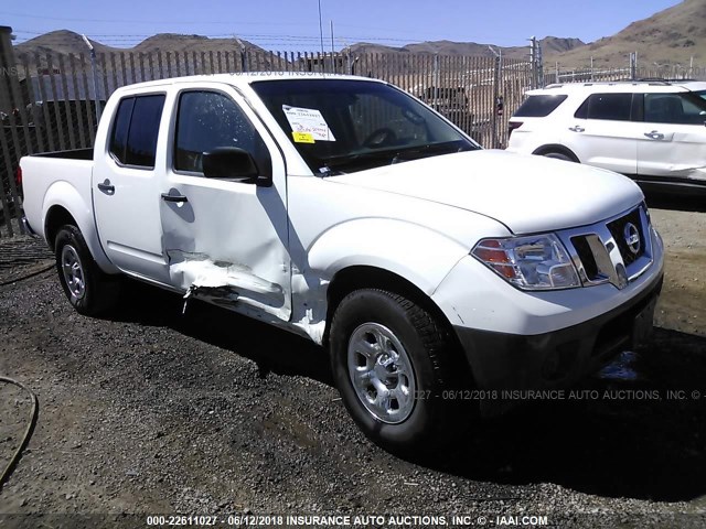 1N6AD0EV6EN709584 - 2014 NISSAN FRONTIER S/SV/SL/PRO-4X WHITE photo 1