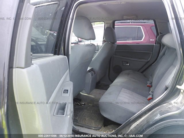 1J4GS48K65C504879 - 2005 JEEP GRAND CHEROKEE LAREDO/COLUMBIA/FREEDOM 黑色 照片 8