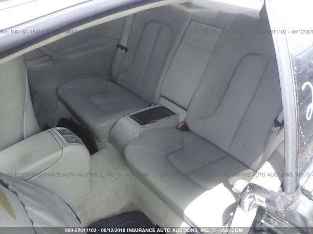 WDBPJ75J82A029344 - 2002 MERCEDES-BENZ CL 500 GRAY photo 8