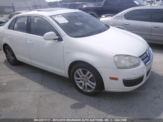 3VWEF71K07M087495 - 2007 VOLKSWAGEN JETTA WOLFSBURG 白色 照片 1