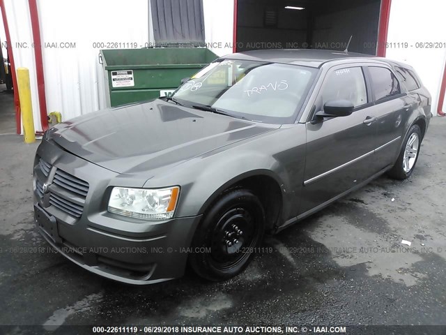 2D4FV47TX8H147665 - 2008 DODGE MAGNUM GRAY photo 2