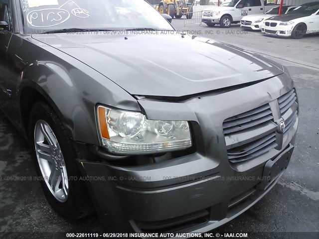 2D4FV47TX8H147665 - 2008 DODGE MAGNUM GRAY photo 6