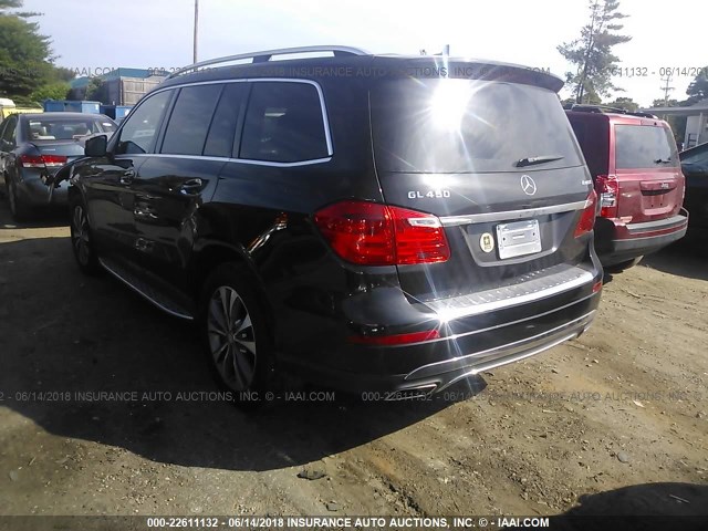 4JGDF7CE9DA175875 - 2013 MERCEDES-BENZ GL 450 4MATIC BLACK photo 3