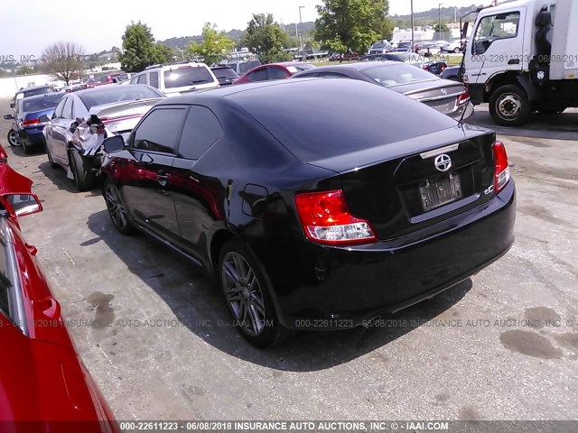 JTKJF5C71C3041077 - 2012 TOYOTA SCION TC 黑色 照片 3
