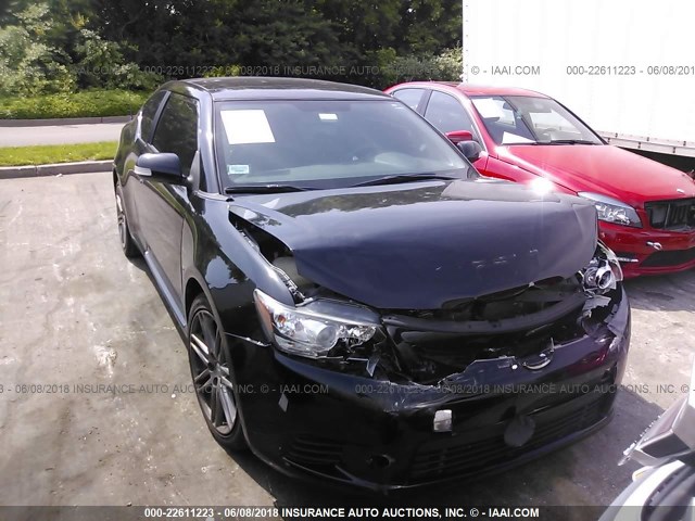 JTKJF5C71C3041077 - 2012 TOYOTA SCION TC 黑色 照片 6