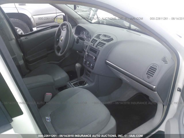 1G1ZS58N47F109785 - 2007 CHEVROLET MALIBU LS WHITE photo 5