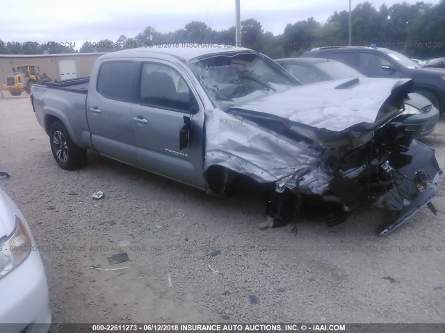 3TMDZ5BN9GM006738 - 2016 TOYOTA TACOMA DBL CAB/SR5/TRD SPORT/OR GRAY photo 1