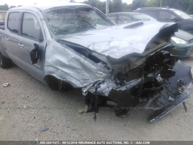 3TMDZ5BN9GM006738 - 2016 TOYOTA TACOMA DBL CAB/SR5/TRD SPORT/OR GRAY photo 6