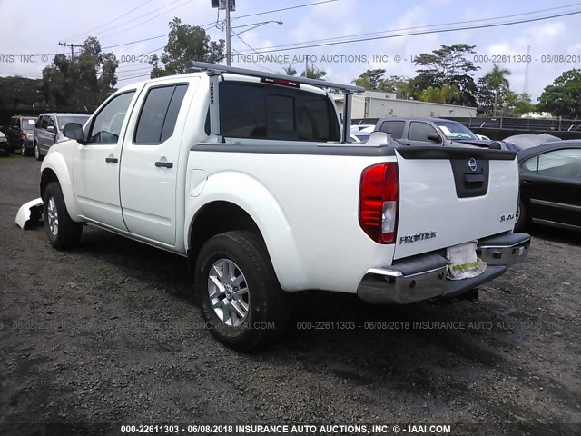 1N6AD0EV1GN734847 - 2016 NISSAN FRONTIER S/SV/SL/PRO-4X WHITE photo 3