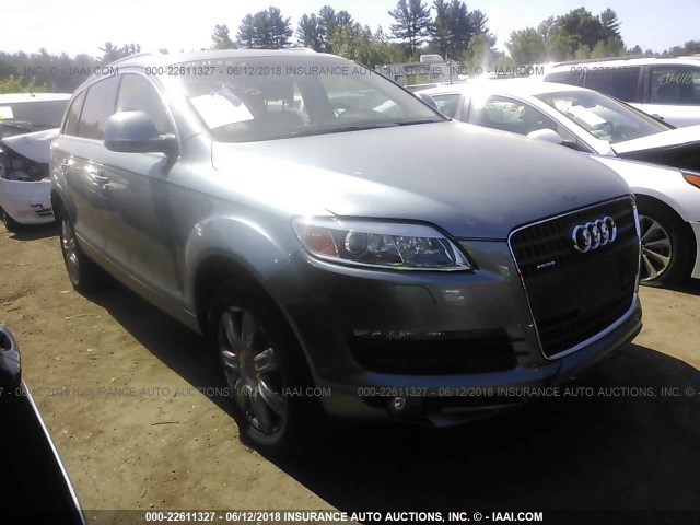 WA1BV74L27D067963 - 2007 AUDI Q7 4.2 QUATTRO PREMIUM GRAY photo 1