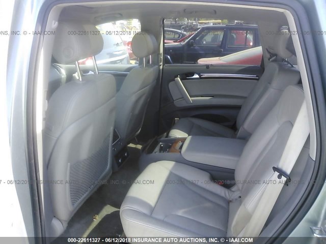 WA1BV74L27D067963 - 2007 AUDI Q7 4.2 QUATTRO PREMIUM GRAY photo 8