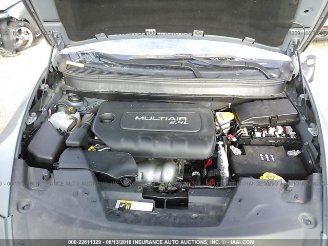 1C4PJMBB6FW614543 - 2015 JEEP CHEROKEE TRAILHAWK 灰色 照片 10