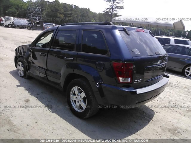 1J8GR48KX6C249939 - 2006 JEEP GRAND CHEROKEE LAREDO/COLUMBIA/FREEDOM 蓝色 照片 3