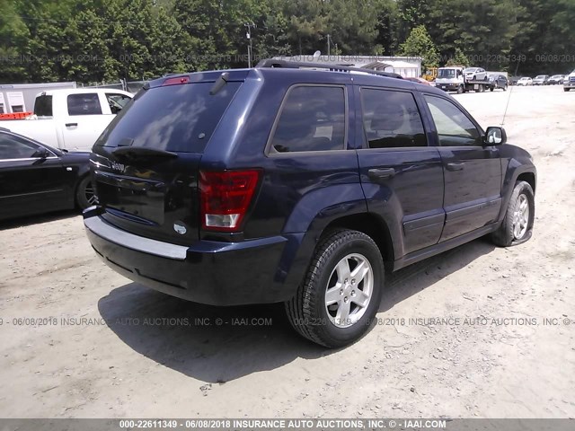 1J8GR48KX6C249939 - 2006 JEEP GRAND CHEROKEE LAREDO/COLUMBIA/FREEDOM 蓝色 照片 4