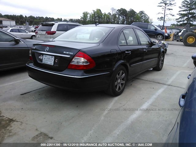 WDBUF22XX8B212344 - 2008 MERCEDES-BENZ E 320 CDI BLACK photo 4