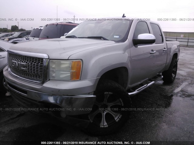 2GTEC13JX81196200 - 2008 GMC SIERRA C1500 GRAY photo 2