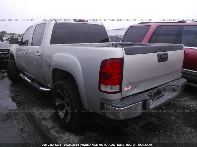 2GTEC13JX81196200 - 2008 GMC SIERRA C1500 GRAY photo 3