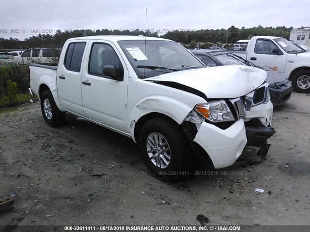 1N6AD0ER1FN707634 - 2015 NISSAN FRONTIER S/SV/SL/PRO-4X WHITE photo 1