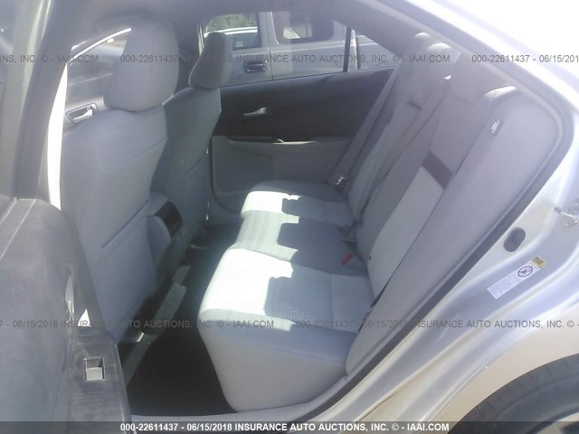 4T4BF1FKXER379421 - 2014 TOYOTA CAMRY L/SE/LE/XLE 银色 照片 8