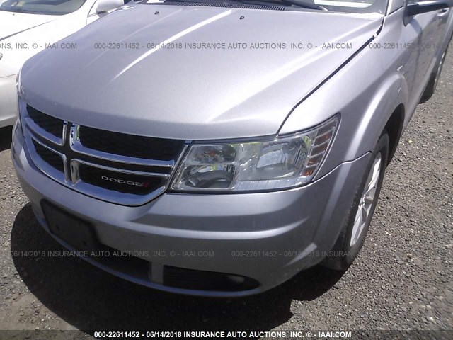 3C4PDCBG4GT134943 - 2016 DODGE JOURNEY SXT SILVER photo 6